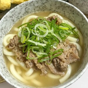 関西風：肉うどん